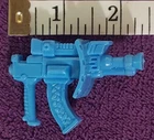Vintage 1990 TMNT Triceraton Gun Weapon Blue Accessory