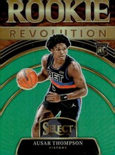 2023-24 Panini Select #12 Ausar Thompson Rookie Revolution Green Prizms