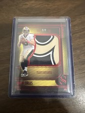 Drew Brees Game Worn Patch 7/7