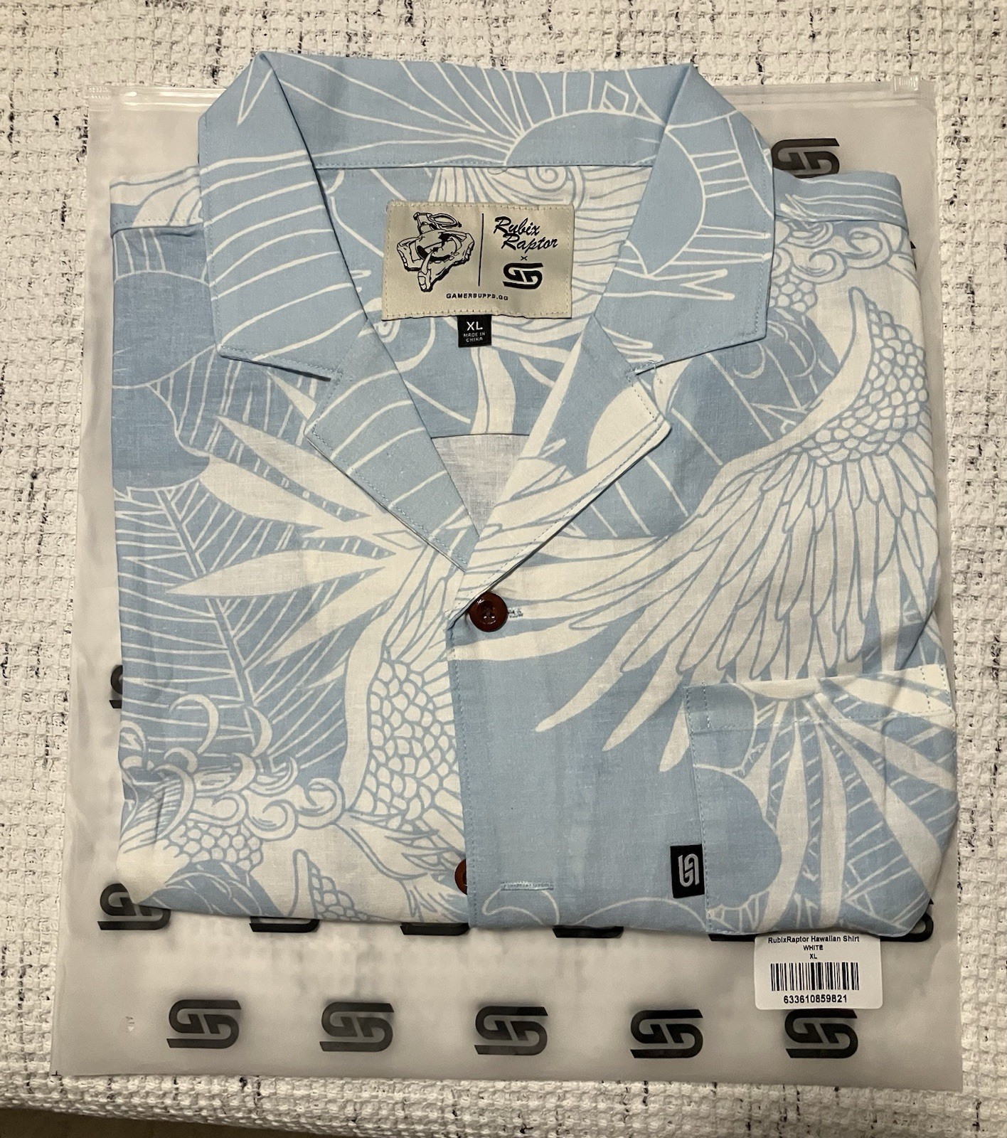 Rubi Sign Gamersupps X Rubi Raptor Hawaiian Shirt*limited Edition* | eBay