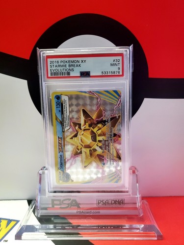 Starmie BREAK graded PSA 9 for sale on eBay