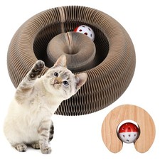 Organ Cat Scratching Board, Interactive Scratch Pad with a Ball, Cat Scratche...