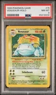 1999 POKEMON BASE SET UNLIMITED #15 VENUSAUR-HOLO PSA 8