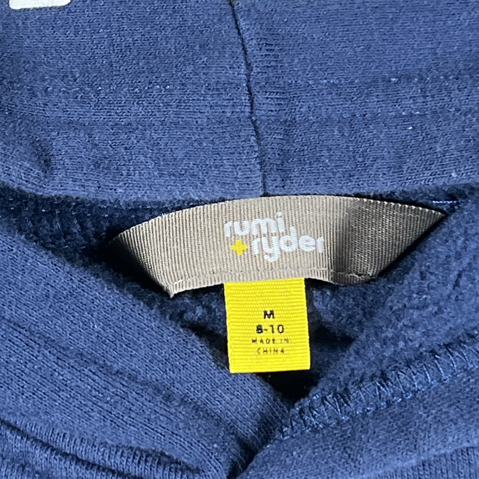 Nasa Space Kids Hoodie Sweatshirt Blue Pullover Youth Size 8-10 Medium