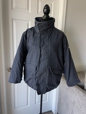 Bulwark Protective Apparel Flame Resistant Jacket Size L-RG Navy Blue