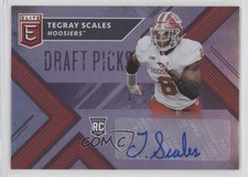 2018 Panini Elite Draft Picks Draft Picks Auto Tegray Scales #278 Auto 0c2