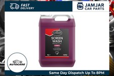AUTOCARE Screen Wash -10C Cherry Scented 5L Fresh Streak Free Bugs Tar Remover 2.00 per litre