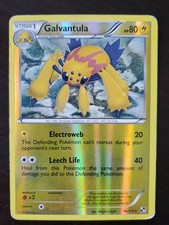 Pokémon Galvantula 46/114 Black and White Reverse Holo 