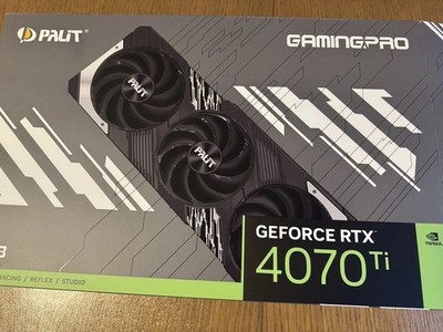 Palit NVIDIA GeForce RTX 4070 Ti GamingPro Grafikkarte 12GB GDDR6X