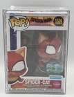 Funko Pop ~ Spider Man Flocked SPIDER-CAT#1509 ~ Sealed HardStack LE 5000