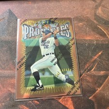 1996 Topps Finest Sal Fasano RC Rookie #307 Kansas City Royals Prospects