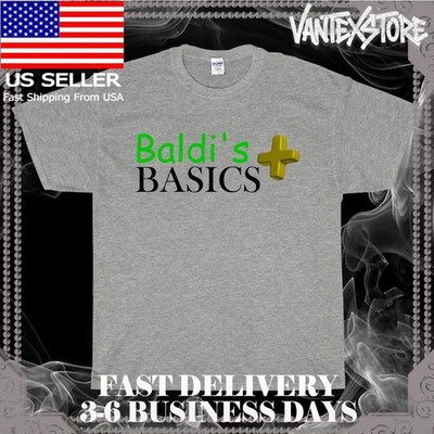 NEW SHIRT BALDI'S BASICS LOGO MEN'S T-SHIRT FUNNY AMERICAN SIZE S-5XL
