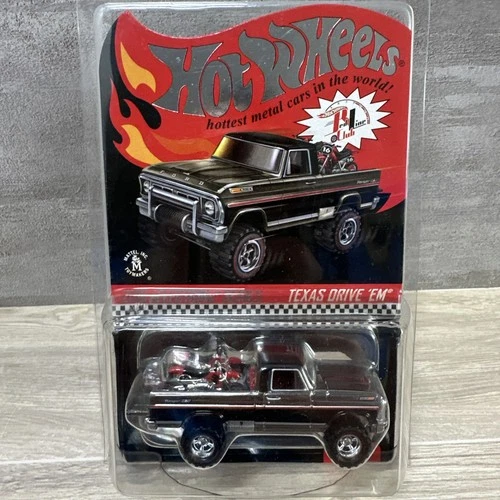 Hot Wheels RLC Texas DRIVE 'EM 2016 Selection Series # 3310/9,000 Redline Club