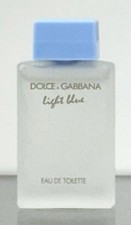 Dolce Gabbana AZUL CLARO Mujer 4.5ml EDT Splash MINI Viaje 0.17 OZ