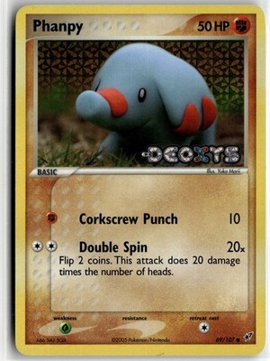 Phanpy Holo Common Deoxys 69/107 LP Stamped