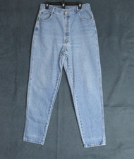 Vintage Gitano Jeans Womens Size 16W Tall Blue Tapered Denim Momcore Retro 90s