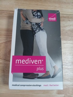 Mediven Plus Compression Stockings Thigh Length  20-30mmHg Size 6 Beige New