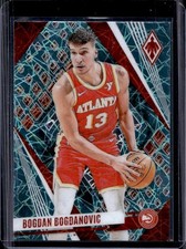 2023-24 Panini Phoenix Bogdan Bogdanovic Teal Lazer #229 Hawks