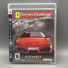 Ferrari Challenge Trofeo Pirelli PlayStation 3 PS3 Game NTSC-U/C CIB Activision