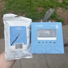 Cube GPS Tracker Vehicles Pet Luggage In Box READ Hardwire Charger
