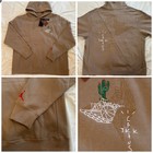 Travis Scott Cactus Jack x Jordan Hoodie Khaki Size XXL NEW CZ0162-247