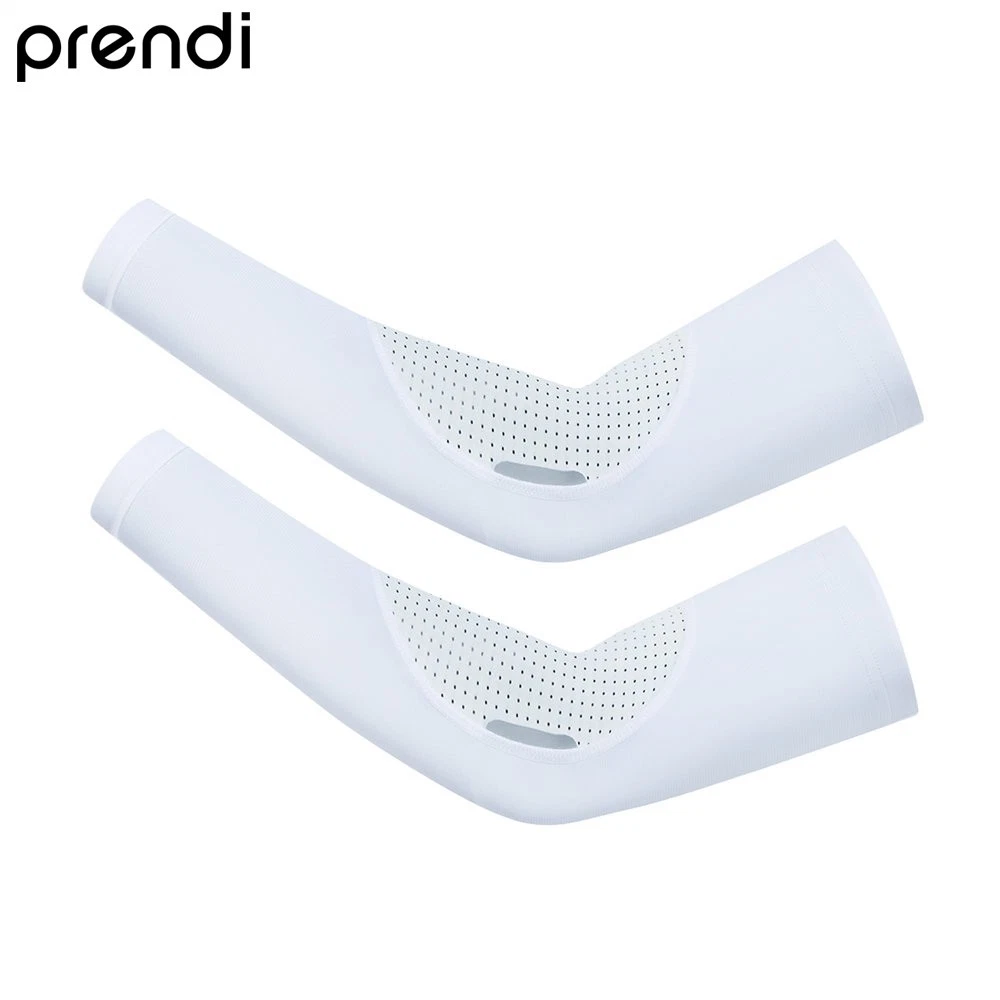 PRENDI Unisex Cycling Arm Sleeves White Color Pro Bike Sports Arm Warmers
Opens in a new window or t