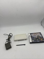 White Nintendo DS Lite Tested & Working Charger, Vampire Secrets Game