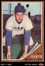 1962 Topps #170 Ron Santo Normal Tint Cubs HOF COMMON VARIATION 6 - EX/MT