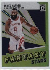 2018-19 Panini Donruss Optic Fantasy Stars Purple Prizm James Harden #3 02v3