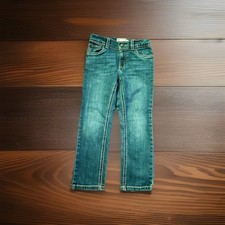 Levi's 511 Boys Straight Adjustable Waist Blue Denim Jeans Size 4-5 YRS