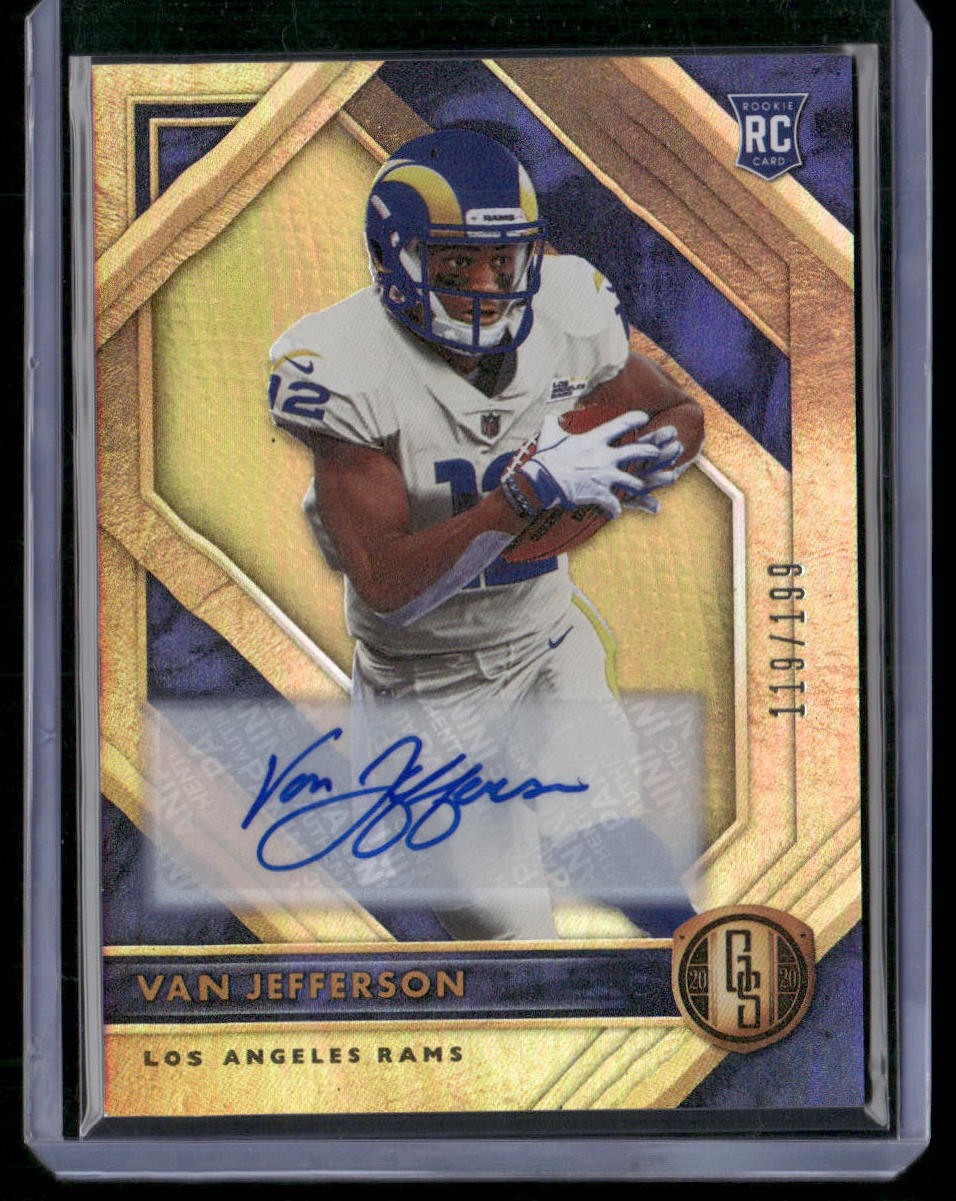 2020 Panini Gold Standard #128 Van Jefferson Rookies Autographs #/199