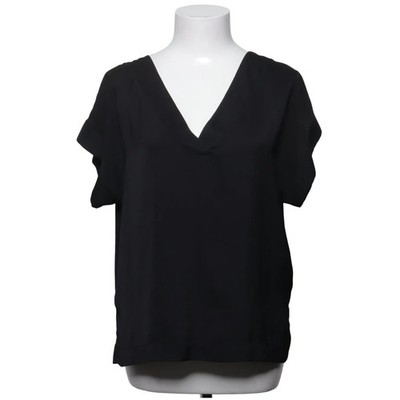 Lindex, Top, Größe: M, Schwarz, Polyester/Viskose, Einfarbig, Damen #EXS