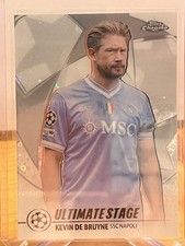 2025-26 Topps Uefa Club Competitions - Ultimate Stage Chrome Kevin de Bruyne 
