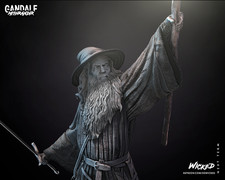 Gandalf, Lord of the Rings,  1/4-1/24, Sculpt...