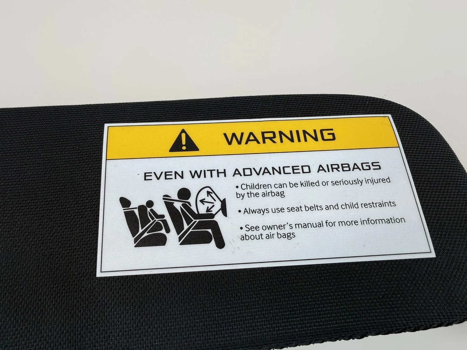 McLaren 570S 2016-2021 Left Sun visor Black