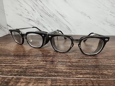 Vintage American Optical Safety Glasses Clear Lens Mesh Side Shields LOT-2