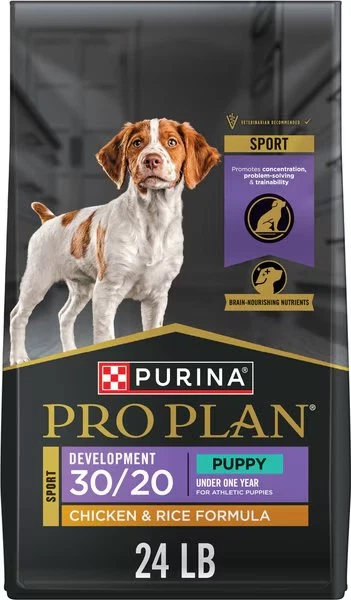 Purina Pro Plan Sport Development High-Protein 30/20 Chicken & Rice Formula Pupp