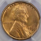 1929-S 1c Lincoln Wheat Cent - PCGS MS 65 RD