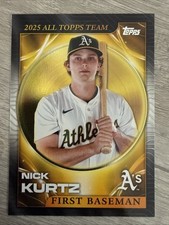 2026 Topps Series 1 Nick Kurtz 2025 All Topps Team ROY #ATT-2