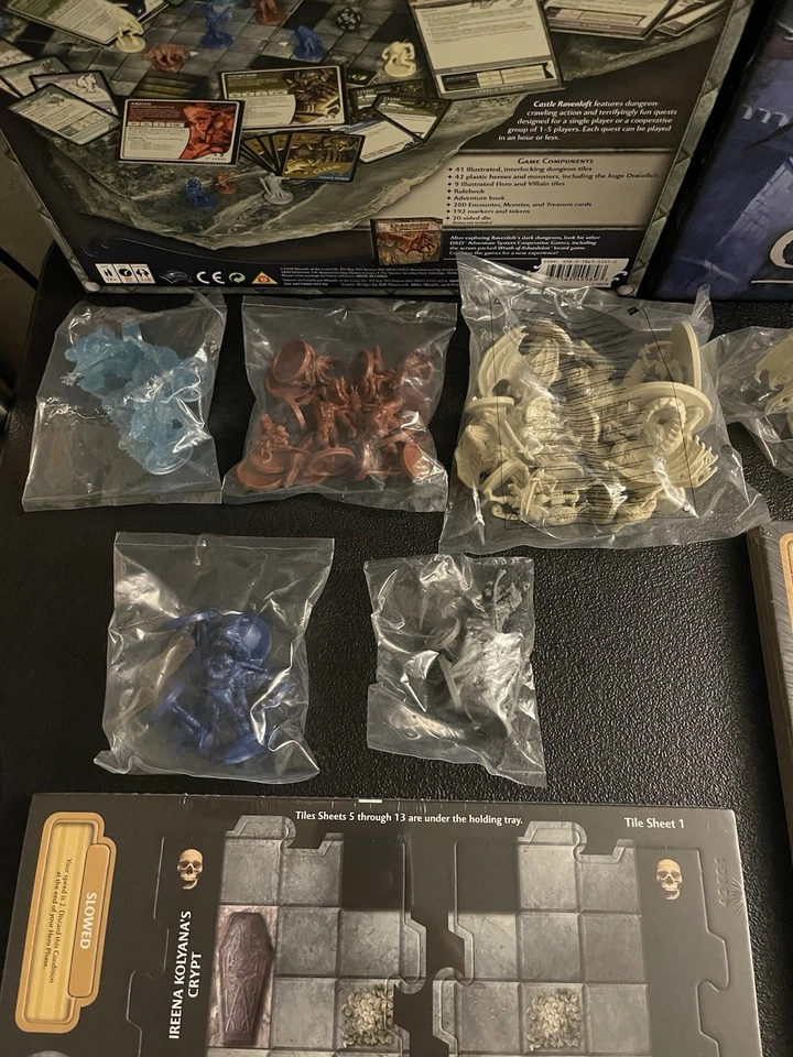 Dungeons & Dragons Castle Ravenloft WOTC 2010 Board Game Open Box Items Sealed!! - Image 2 of 4