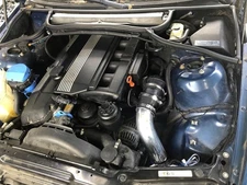 COLD AIR INTAKE FILTER KIT FOR 1999-2005 BMW E46 323/325/328/330 I6 (BLACK)