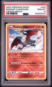 Radiant Charizard Crown Zenith Psa 10 | eBay
