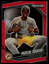 2024-25 Panini Prizm Black 101 Pascal Siakam Indiana Pacers Red 167/299