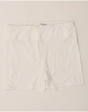 TOMMY BAHAMA Womens Golf Sport Shorts UK 14 Large White Polyester DO09