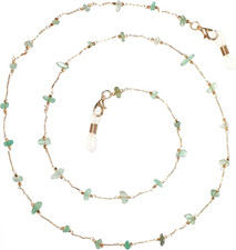Green Glasses Strap for Women, Beaded Eyeglass Chains for Women, Eye Glasses Hol