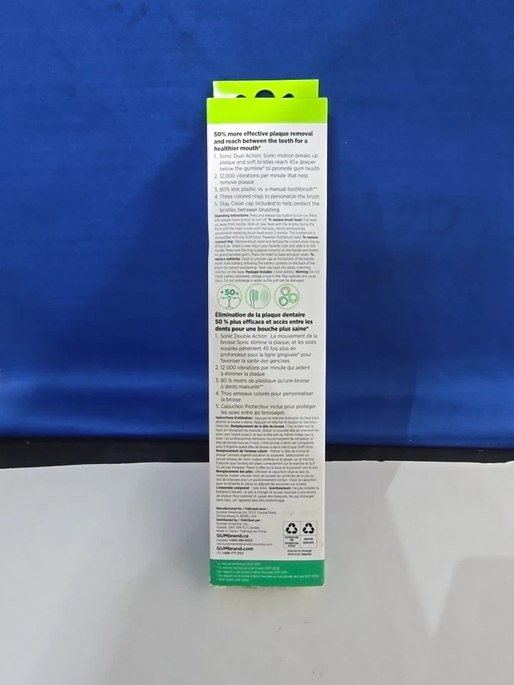 Cepillo de dientes sónico 4 GUM suave compacto 4100 Foto 2 de 2
