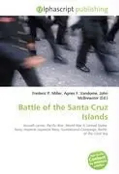 Battle Of The Santa Cruz Islands Frederic P. Miller (U. A.) Taschenbuch Englisch-image