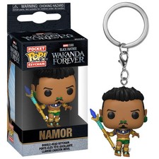 Llavero Pocket Pop Black Panther Wakanda Forever Namor