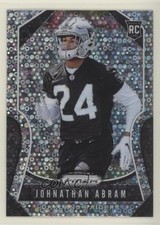 2019 Panini Prizm Rookies Disco Prizm Johnathan Abram #319 05hs