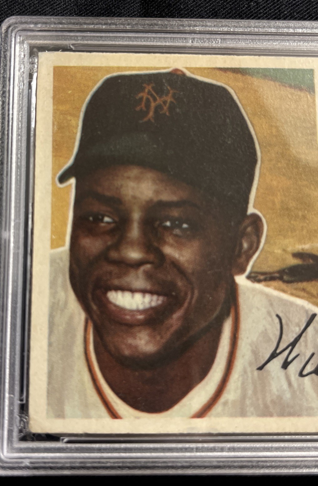 1956 Topps - Willie Mays #130 Gray Back PSA 2 Crease And Wrinkle Free view 3